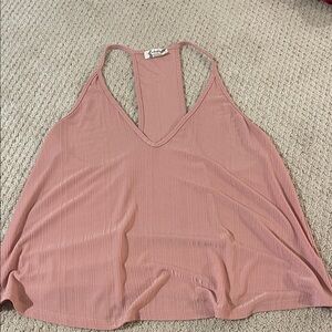 Free People Lush Mauve Sleeveless Tank Top